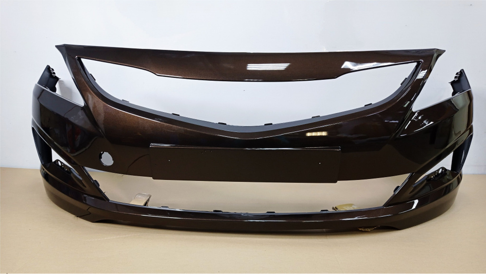 Бампер передний в цвет кузова Hyundai Solaris 1 Хендай Солярис (2014 ...