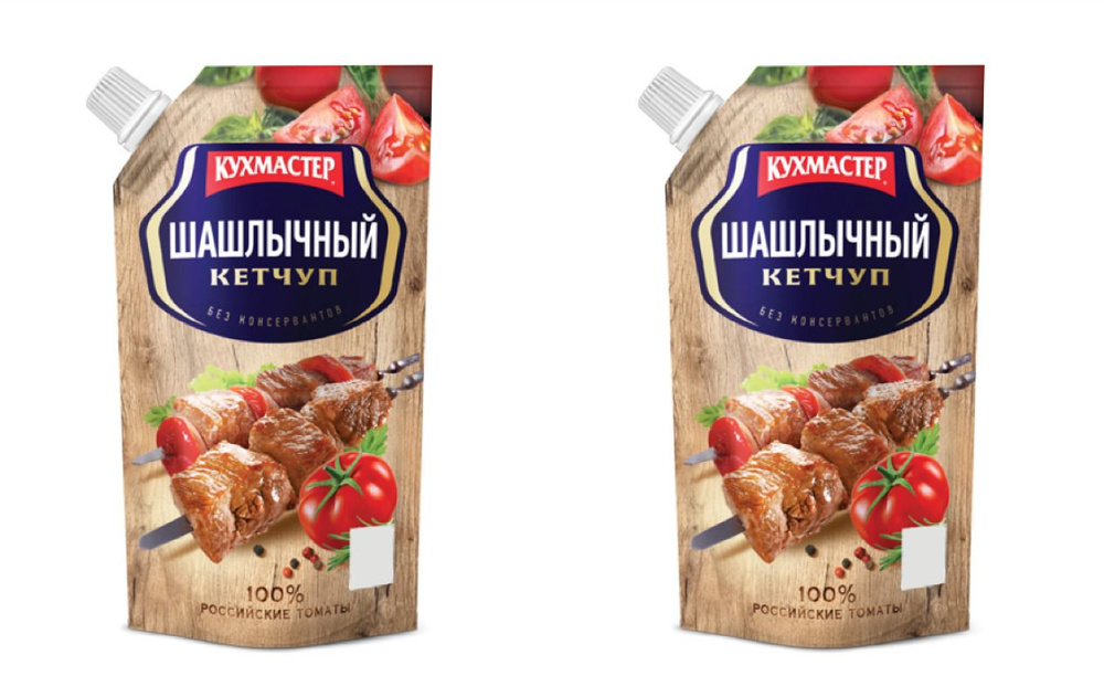 Кухмастер Кетчуп Шашлычный, 350 г, 6 шт #1