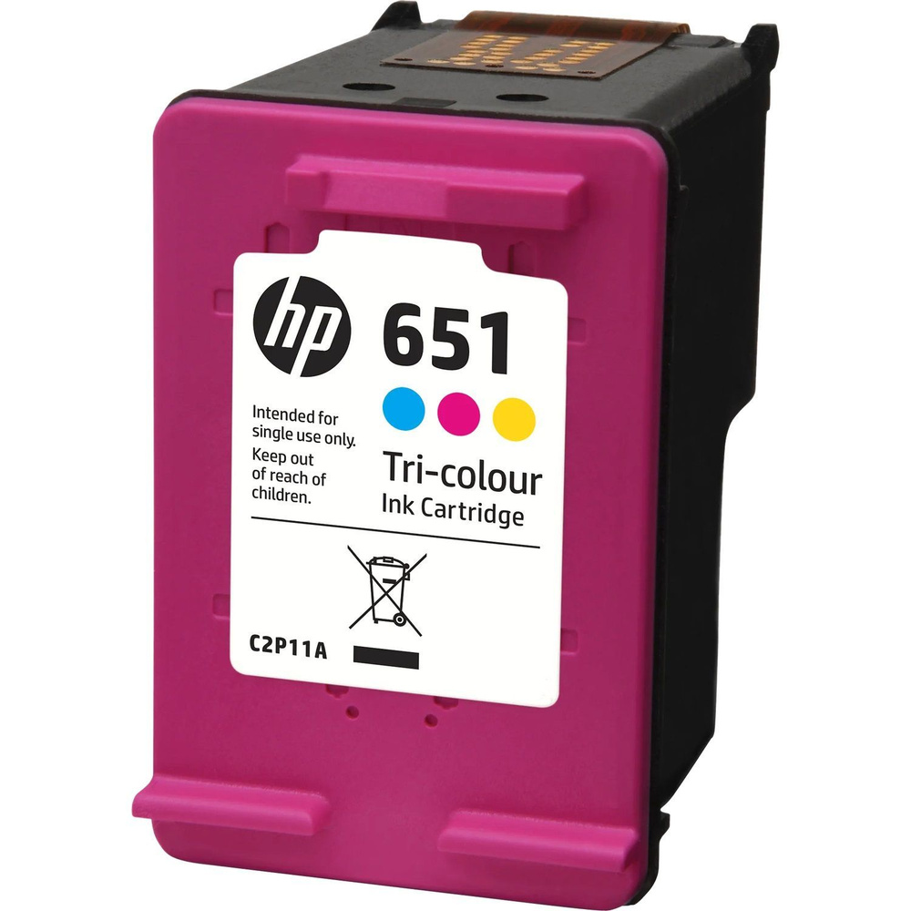 Картридж HP 651 (C2P11AE), цветной #1