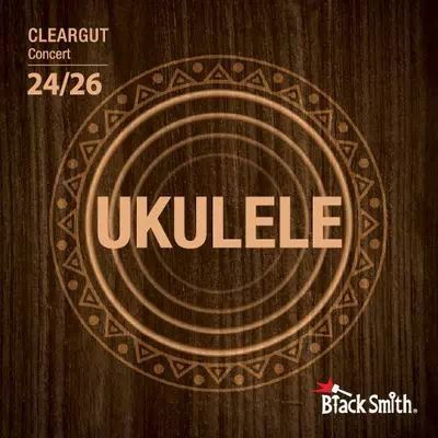 Струны для укулеле концерт BlackSmith Cleargut Concert 24/26 #1