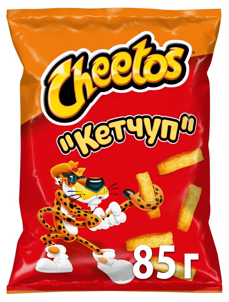 Снеки кукурузные Cheetos Кетчуп, 85 г, 6 шт #1