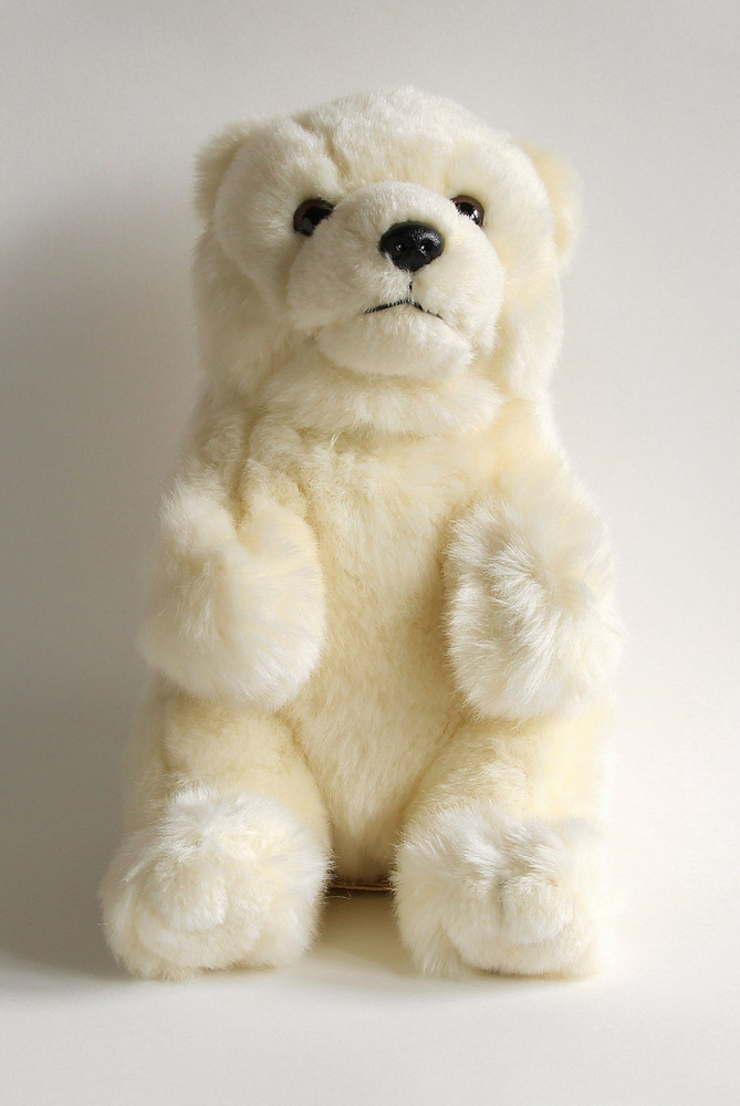 Мягкая игрушка Медведь полярный 18 см #1