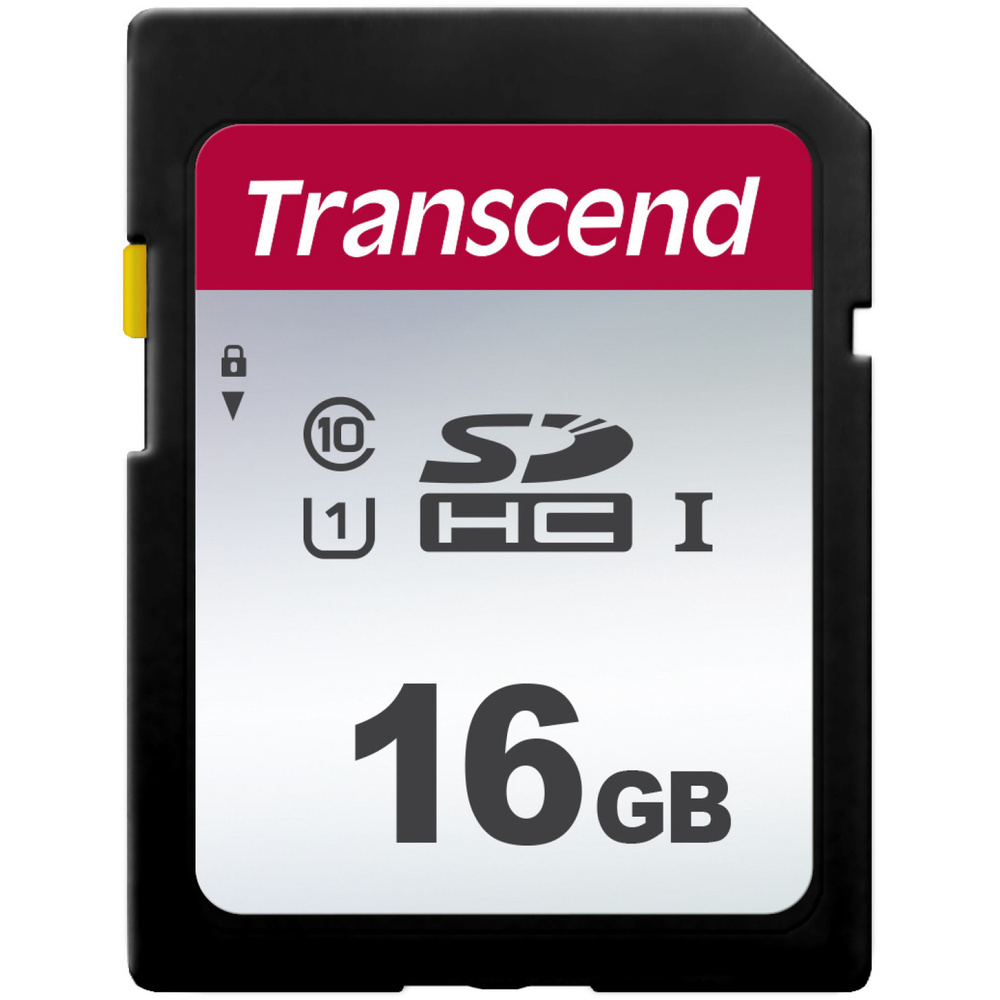 Карта памяти Transcend 300S ( TS16GSDC300S), 16 ГБ, SDHC #1