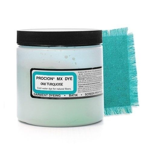 Краситель порошковый Jacquard "Procion MX Dye" 068 Turquoise (турецкий), 230г  #1