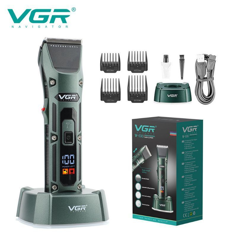 Профессиональная ,беспроводная машинка для стрижки волос VGR V-696  #1