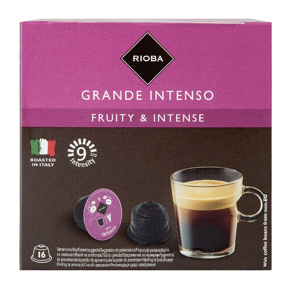 RIOBA Кофе в капсулах Dolce Gusto Grande Intenso 16шт, 112г #1