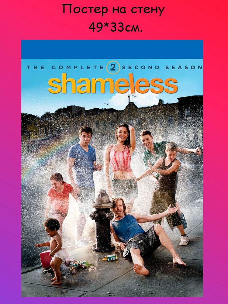 Постер, плакат на стену "Shameless,Бесстыжие" 49х33 см (A3+) #1