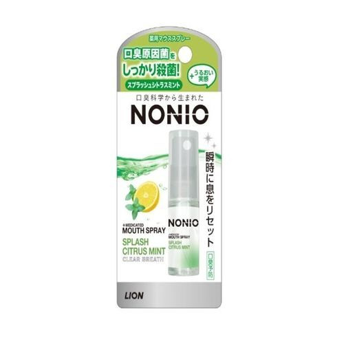 LION Спрей Nonio для свежего дыхания и предотвращения неприятного запаха изо рта (аромат цитрусовых и #1
