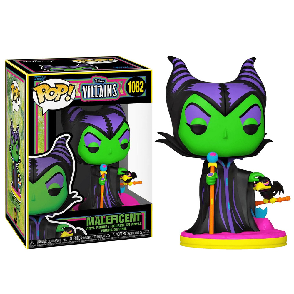 Фигурка Funko POP Maleficent Black Light (Эксклюзив Hot Topic) из ...