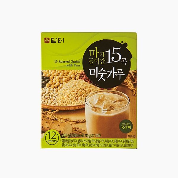 Корейский чай из ямса и смеси 15 видов зерна 20г*12 стиков #1