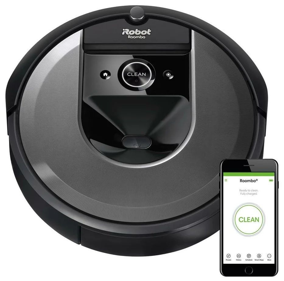 Робот-пылесос iRobot Roomba i7, черный #1