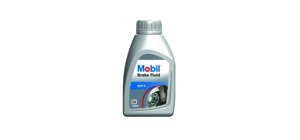 Тормозная жидкость Mobil Brake fluid DOT 4 500г #1