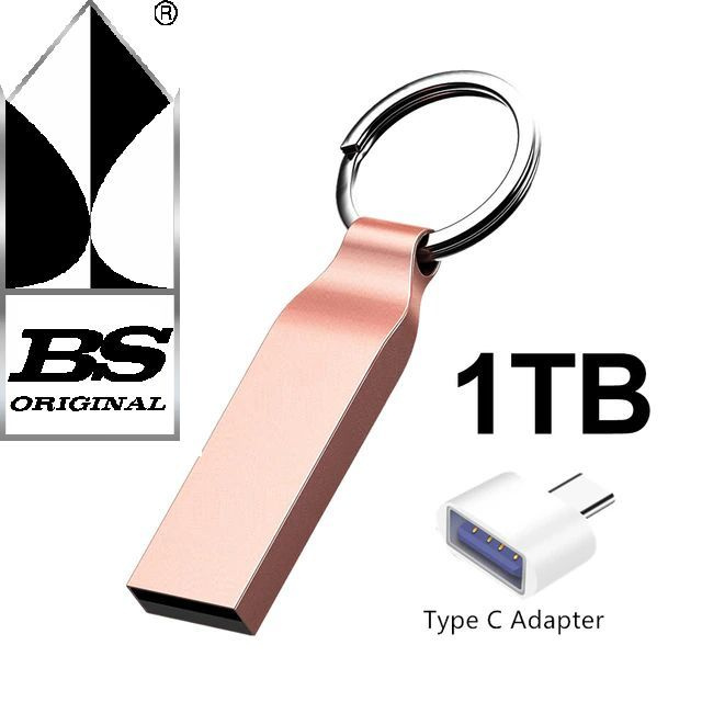 BS Union USB-флеш-накопитель BS 8FL 1 ТБ, светло-розовый #1