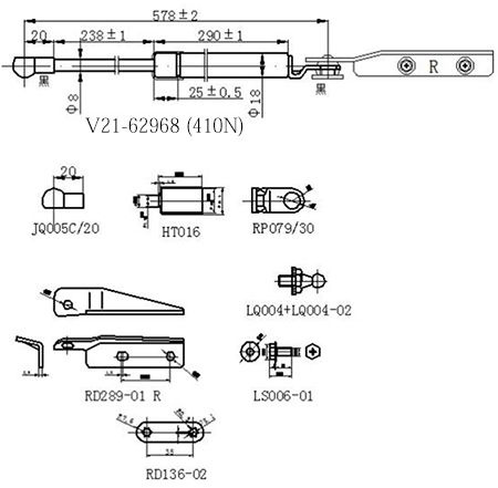 JETT Крышка багажника, арт. V2162968, 1 шт. #1