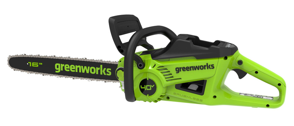 Пила цепная аккумуляторная Greenworks GD40CS20X 40V без АКБ И ЗУ #1