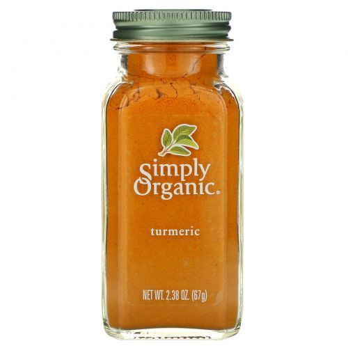 Simply Organic, приправа Куркума, Turmeric, 67гр #1