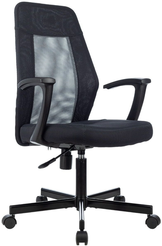Кресло компьютерное Easy chair, офисное, ткань, серый #1