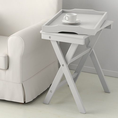 Стол сервировочный IKEA MARYD серый #1