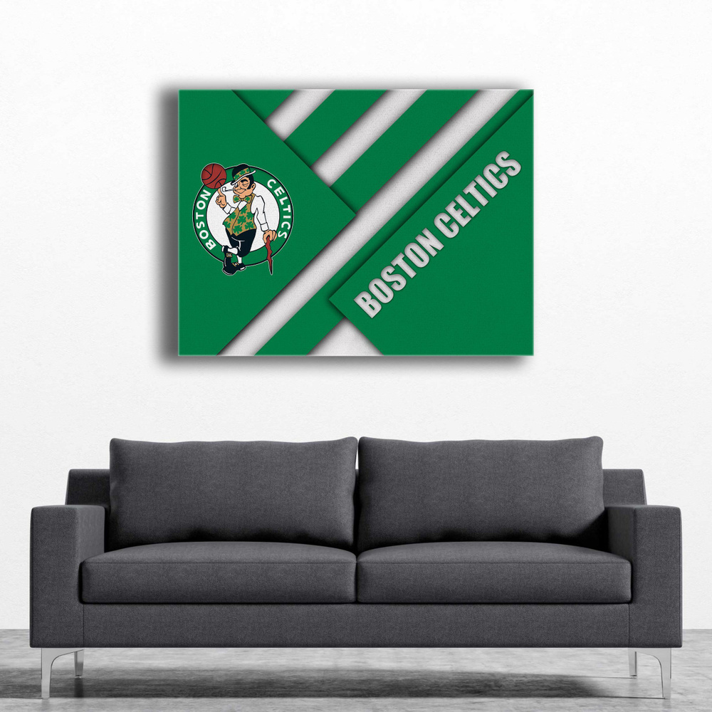 Интерьерная картина на холсте / NBA / Boston Celtics 50*70 #1