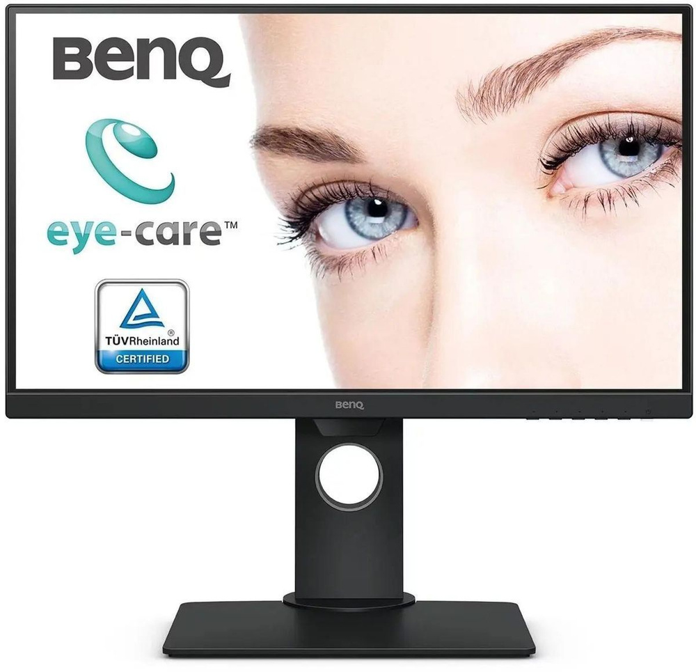 BenQ 23.8" Монитор 9H.LHWLA.TBE, черный #1