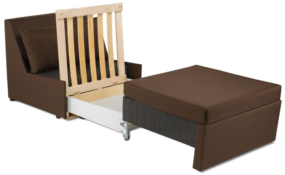 Кресло-кровать ЙОКИ, 81х90х71 см, коричневый #1