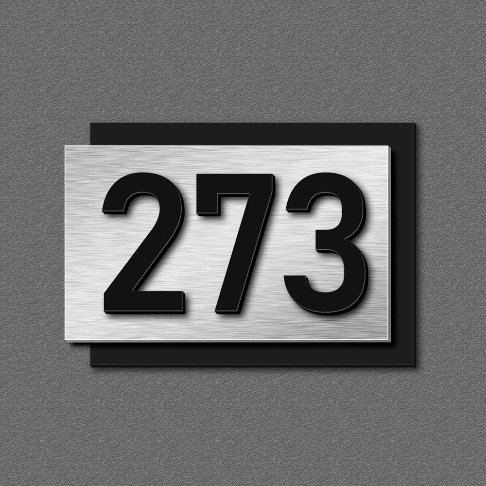 Цифры на дверь, табличка с номером 273 #1