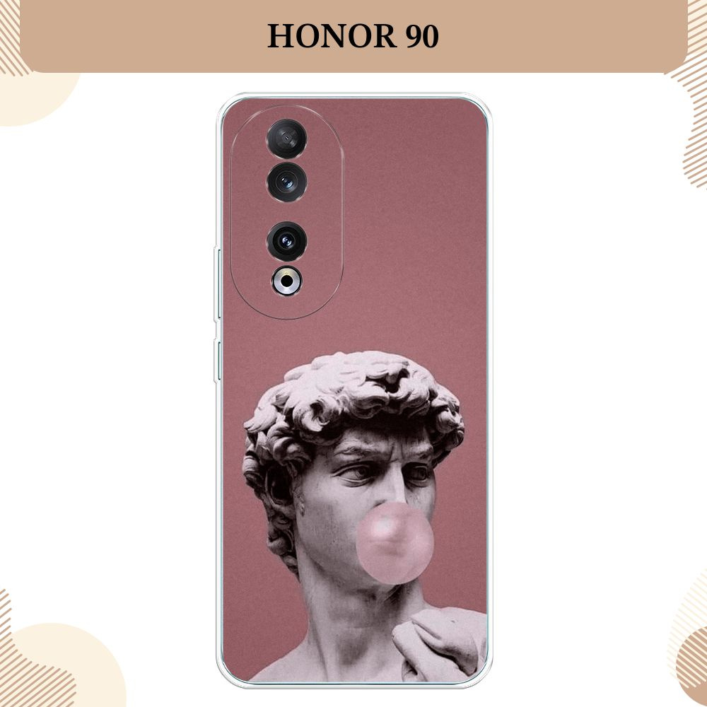 Силиконовый чехол на Honor 90 / Хонор 90, Modern David #1