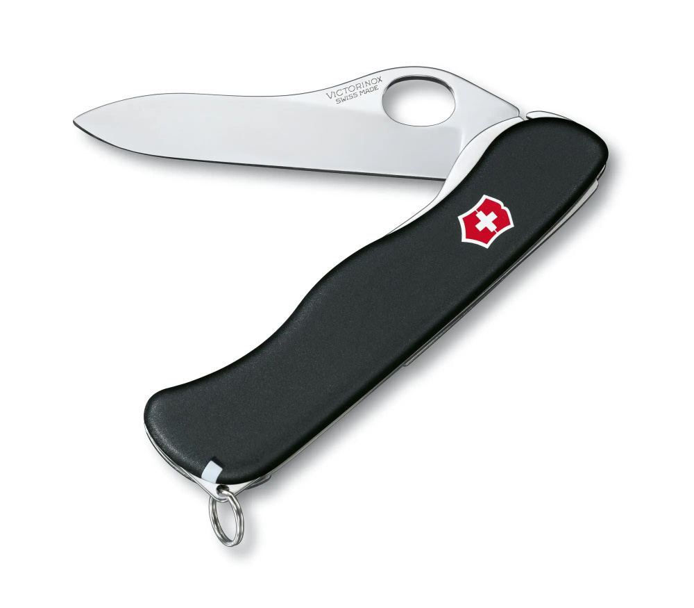 Victorinox Нож туристический Нож Sentinel Clip One Hand, black #1
