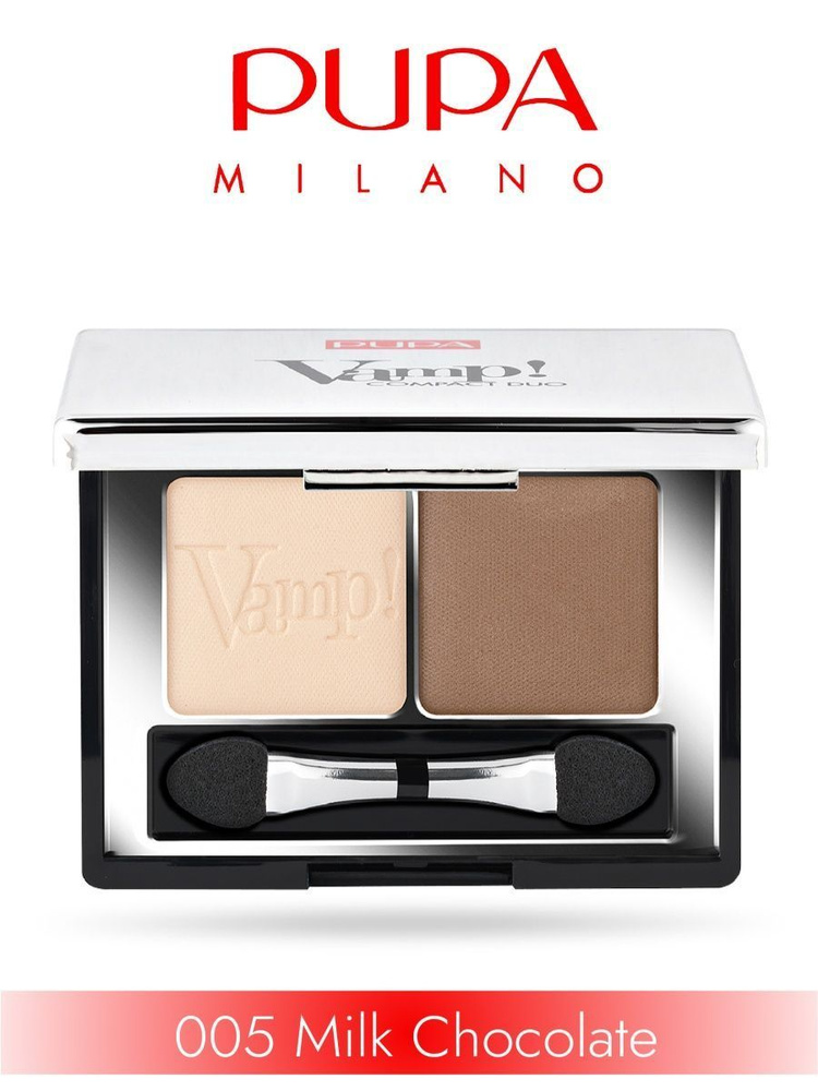 Pupa Milano Тени для век двойные Vamp! Compact Duo 2,2г - 005 #1