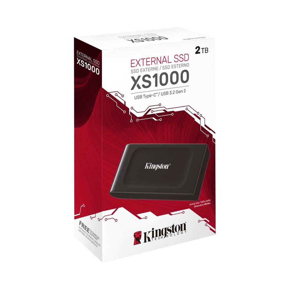 Внешний SSD Kingston XS1000 (SXS1000/2000G) 2000 ГБ #1