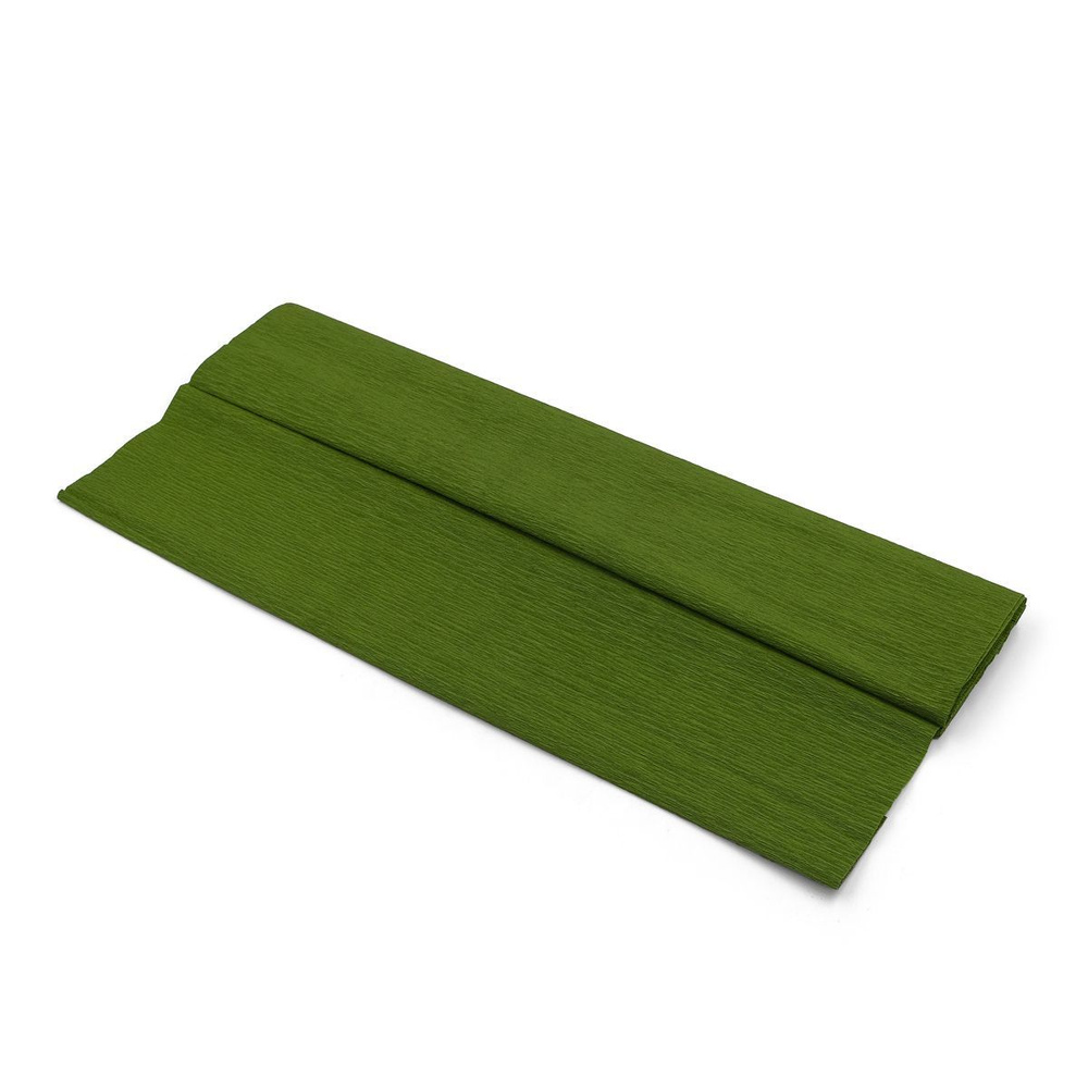 Бумага креповая упаковочная, 50*200 см, плотность 35 г/м2, 2 шт/упак, черепахово-зеленый, Astra&Craft #1