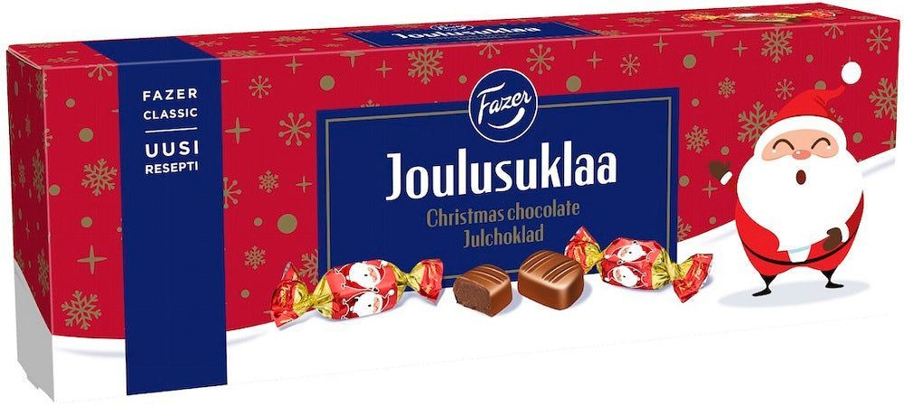 Конфеты Karl Fazer Молочный шоколад Joulusuklaa 320 г #1