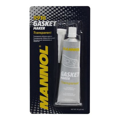 Герметик прокладочный Mannol 9916 Silicone-Gasket transp 85 мл #1