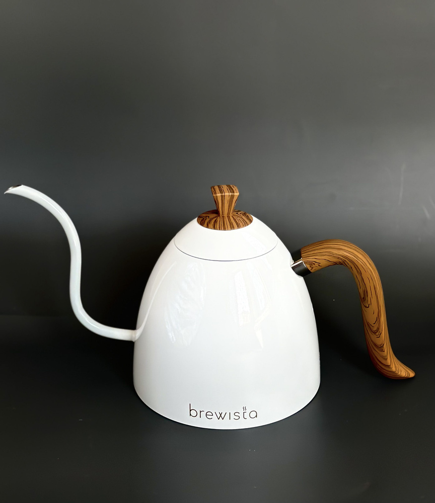 Купить электрический чайник Brewista Белый Газовый, Металл по низкой ...