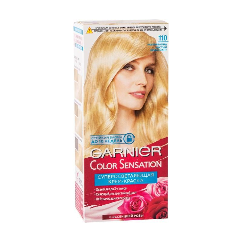 Крем-краска для волос "Color Sensation", Garnier, 149 г, 1 шт. #1