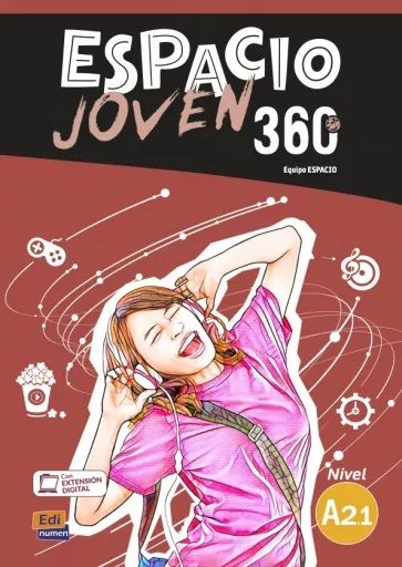 Espacio joven 360 - A2.1 Libro del alumno+eBook+Extension digital, учебник по испанскому языку для подростков #1