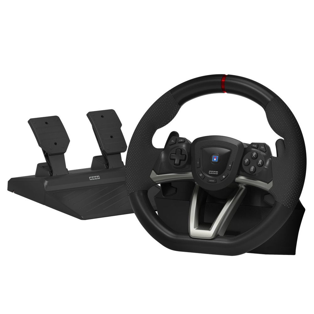 Руль с педалями HORI Racing Wheel Pro Deluxe (NSW-429U) для Nintendo Switch #1