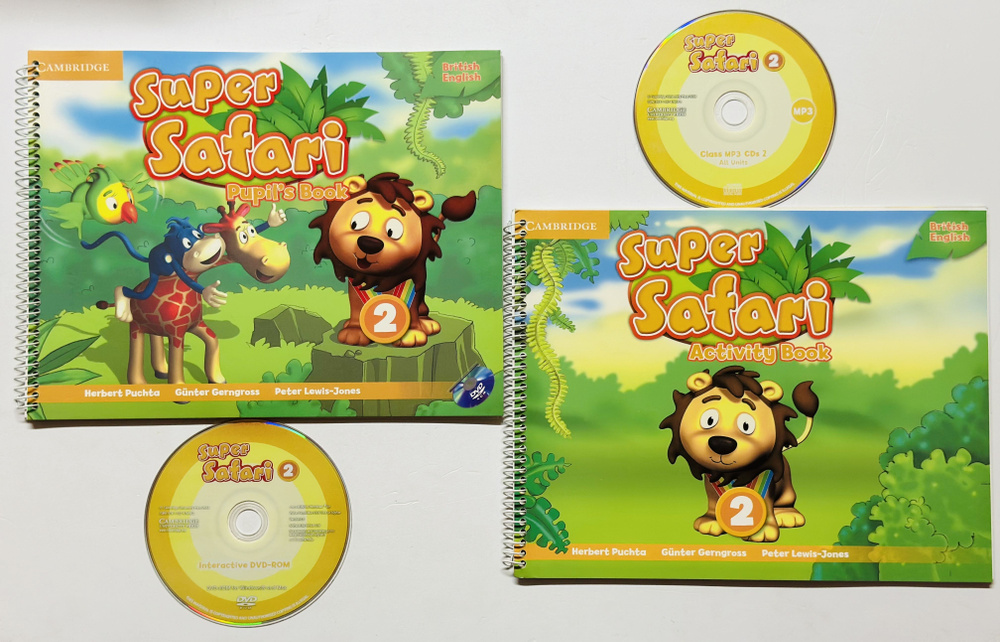 Super Safari 2 Комплект: Pupil's Book + Activity Book + CD #1