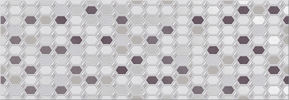 Плитка керамическая Декор 242*700 мм, MALWIYA GREY GEOMETRIA - 0,16 м2 #1