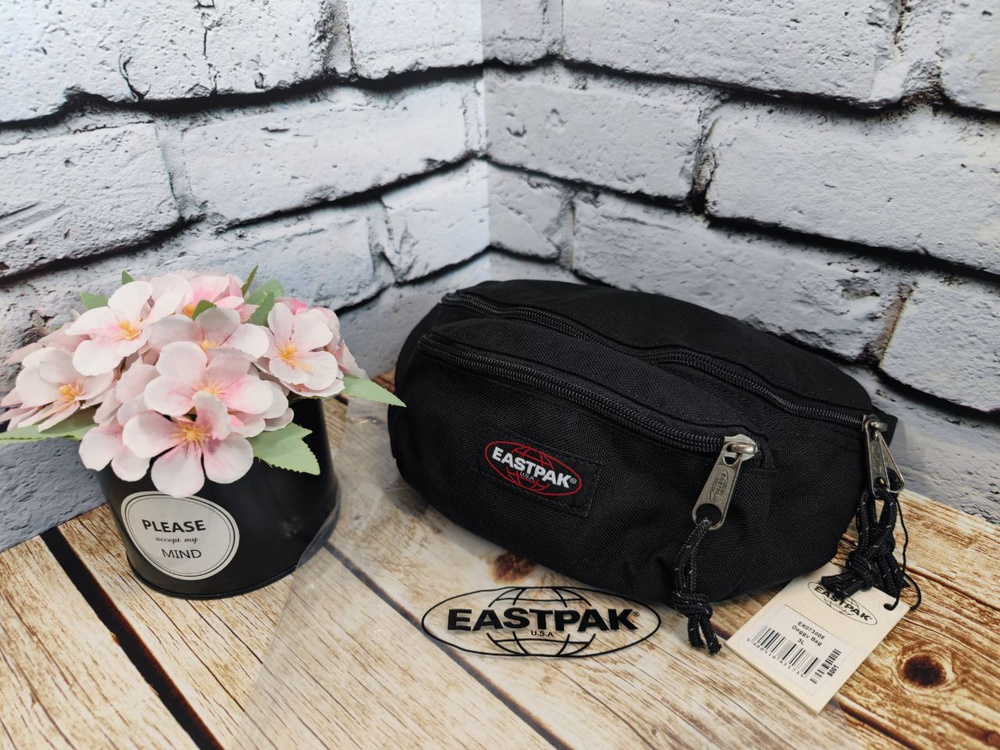 Поясная сумка EastPak Doggy Bag Чёрная #1