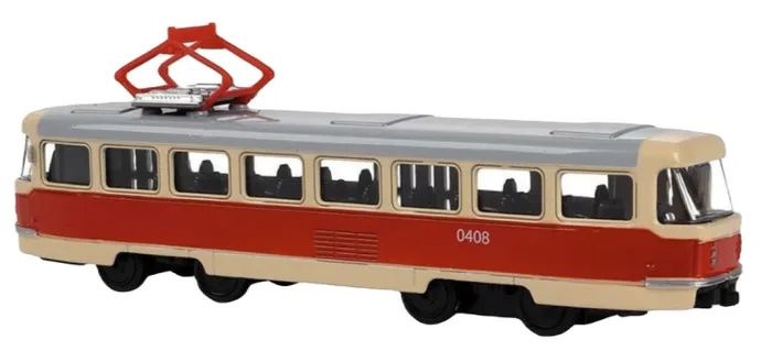 Металлический инерционный трамвай , PLAY SMART 6411A #1