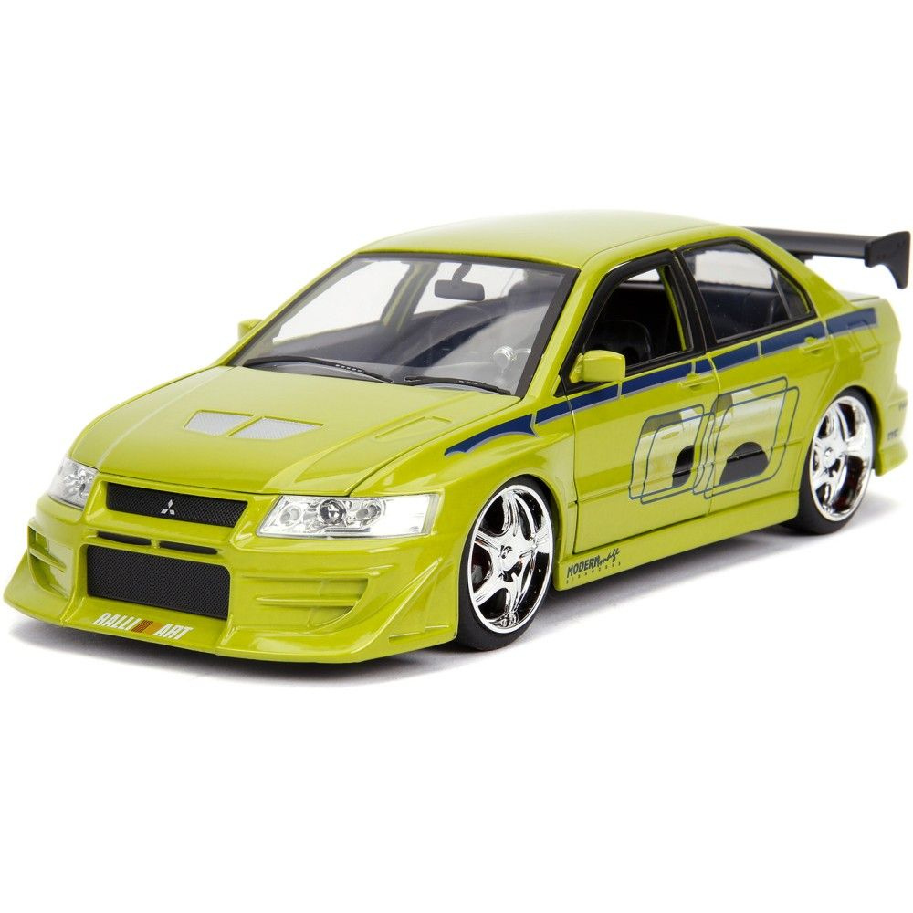 Модель машинки Jada Toys Fast & Furious Brian s 2002 Mitsubishi Lancer Evolution VII (1:24) 99788  #1