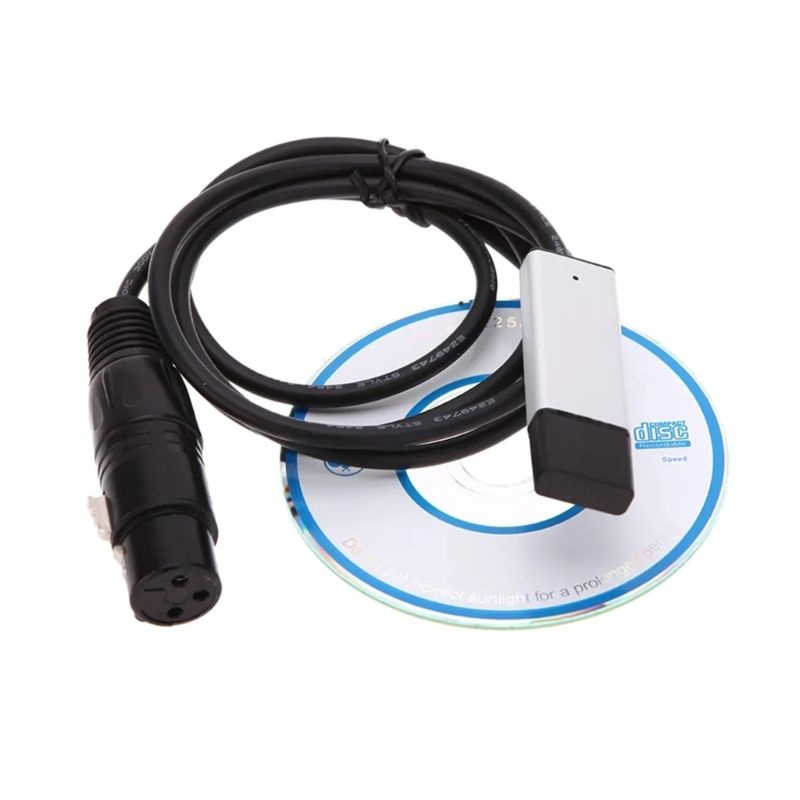USB-адаптер интерфейса DMX512 для управления освещением. Простая ...