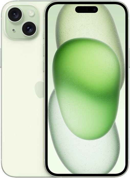 Apple Смартфон   iPhone 15 Plus Green (Sim+eSim)    6/512 ГБ, зеленый #1