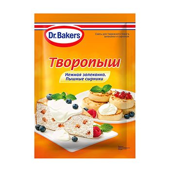 Смесь для приготовления Dr.Bakers творожного пирога и запеканки 60г, Россия 1шт  #1