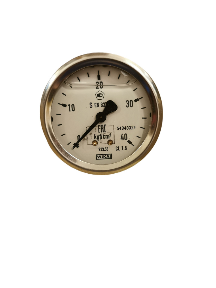 Манометр wika 213.53.063 40 kgf/cm2 подключение сзади - купить по ...