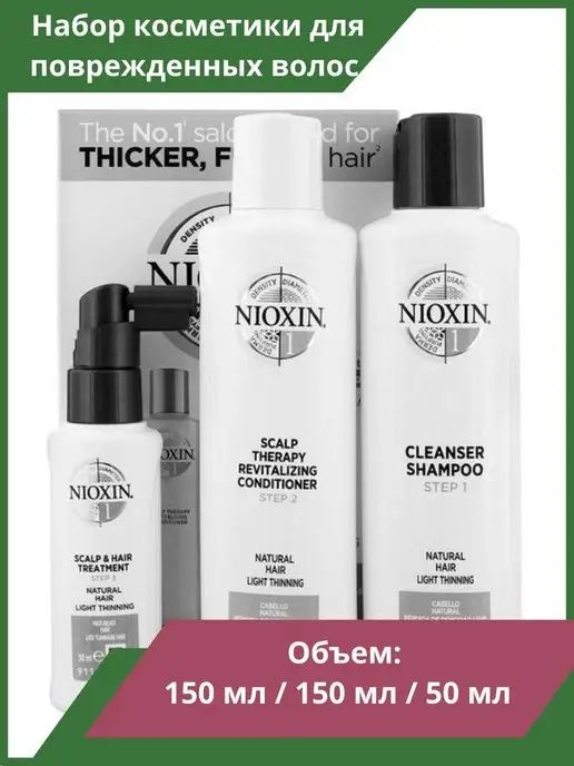 Nioxin Шампунь для волос, 350 мл #1