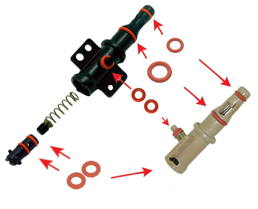 Ремкомплект штуцера бойлера для Saeco #1