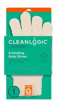 Мочалка для тела Cleanlogic Sustainable Exfoliating Body Gloves #1