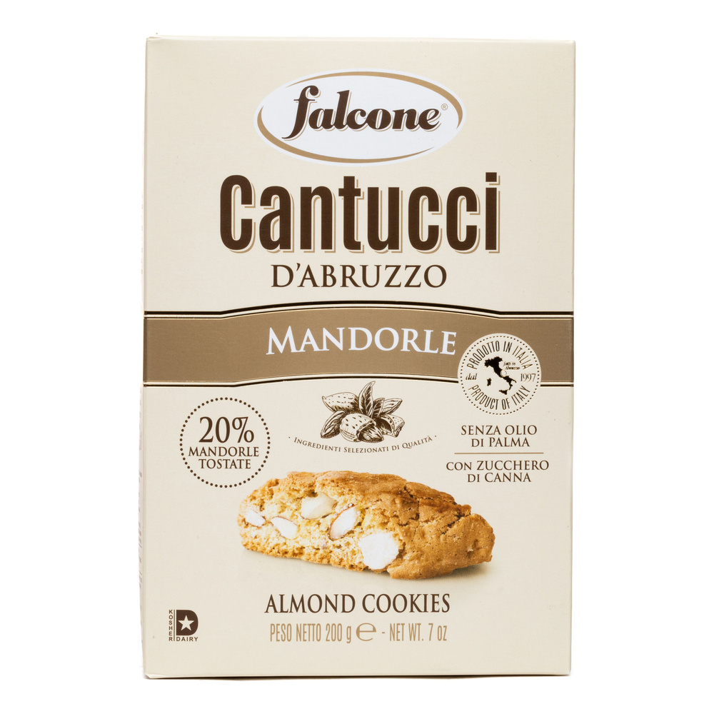 Печенье сахарное Falcone Cantucci с миндалем 200г #1